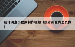 南宁统计调查小程序制作视频（统计调查表怎么做）
