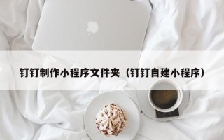 南宁钉钉制作小程序文件夹（钉钉自建小程序）